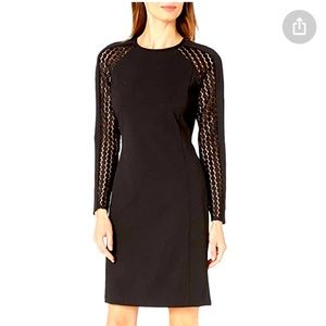 Donna Ricco Lace Detail Dress Very Flattering
